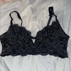 Free People Black Bralette